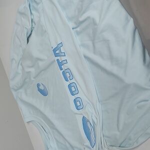 Costa Sky Blue Logo Shirt